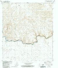 Shafter Canyon Texas Historical topographic map, 1:24000 scale, 7.5 X 7.5 Minute, Year 1983