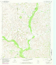 Shafter Draw Texas Historical topographic map, 1:24000 scale, 7.5 X 7.5 Minute, Year 1967