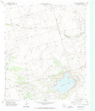 Shafter Lake Texas Historical topographic map, 1:24000 scale, 7.5 X 7.5 Minute, Year 1971