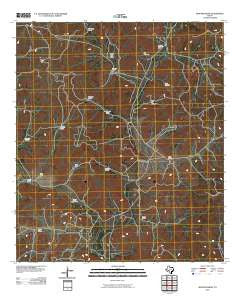 Shafter Draw Texas Historical topographic map, 1:24000 scale, 7.5 X 7.5 Minute, Year 2010