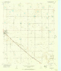 Shallowater Texas Historical topographic map, 1:24000 scale, 7.5 X 7.5 Minute, Year 1956