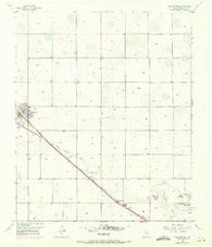 Shallowater Texas Historical topographic map, 1:24000 scale, 7.5 X 7.5 Minute, Year 1956