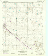 Shallowater Texas Historical topographic map, 1:24000 scale, 7.5 X 7.5 Minute, Year 1956