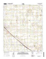 Shallowater Texas Current topographic map, 1:24000 scale, 7.5 X 7.5 Minute, Year 2016