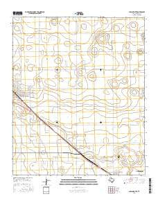 Shallowater Texas Current topographic map, 1:24000 scale, 7.5 X 7.5 Minute, Year 2016