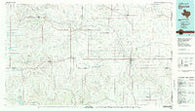 Shamrock Texas Historical topographic map, 1:100000 scale, 30 X 60 Minute, Year 1983
