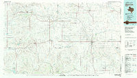 Shamrock Texas Historical topographic map, 1:100000 scale, 30 X 60 Minute, Year 1983