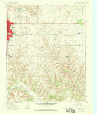 Shamrock East Texas Historical topographic map, 1:24000 scale, 7.5 X 7.5 Minute, Year 1963