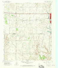 Shamrock West Texas Historical topographic map, 1:24000 scale, 7.5 X 7.5 Minute, Year 1963