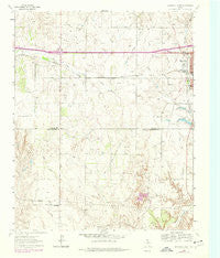 Shamrock West Texas Historical topographic map, 1:24000 scale, 7.5 X 7.5 Minute, Year 1963