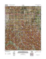 Shamrock East Texas Historical topographic map, 1:24000 scale, 7.5 X 7.5 Minute, Year 2012