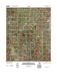 Shamrock West Texas Historical topographic map, 1:24000 scale, 7.5 X 7.5 Minute, Year 2012