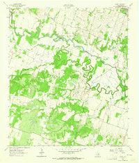 Sharp Texas Historical topographic map, 1:24000 scale, 7.5 X 7.5 Minute, Year 1963