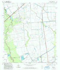 Sheeks Texas Historical topographic map, 1:24000 scale, 7.5 X 7.5 Minute, Year 1993