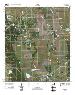Sheeks Texas Historical topographic map, 1:24000 scale, 7.5 X 7.5 Minute, Year 2010