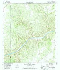 Sheep Run Creek Texas Historical topographic map, 1:24000 scale, 7.5 X 7.5 Minute, Year 1968