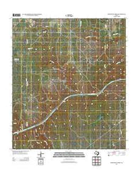 Sheep Run Creek Texas Historical topographic map, 1:24000 scale, 7.5 X 7.5 Minute, Year 2012