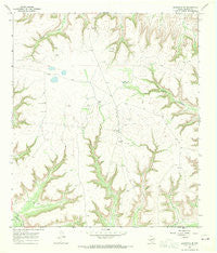 Sheffield SE Texas Historical topographic map, 1:24000 scale, 7.5 X 7.5 Minute, Year 1967