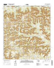 Sheffield NW Texas Current topographic map, 1:24000 scale, 7.5 X 7.5 Minute, Year 2016