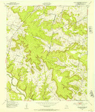 Shell Mountains Texas Historical topographic map, 1:24000 scale, 7.5 X 7.5 Minute, Year 1947