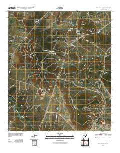 Shell Mountains Texas Historical topographic map, 1:24000 scale, 7.5 X 7.5 Minute, Year 2010