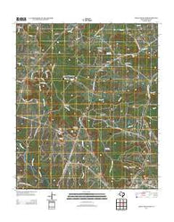Shell Mountains Texas Historical topographic map, 1:24000 scale, 7.5 X 7.5 Minute, Year 2012