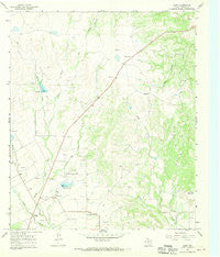Shep Texas Historical topographic map, 1:24000 scale, 7.5 X 7.5 Minute, Year 1967