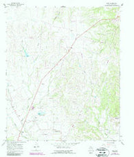 Shep Texas Historical topographic map, 1:24000 scale, 7.5 X 7.5 Minute, Year 1967