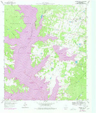 Shepard Hill Texas Historical topographic map, 1:24000 scale, 7.5 X 7.5 Minute, Year 1958