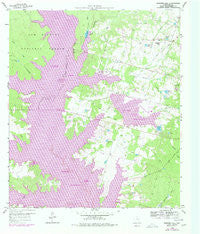 Shepard Hill Texas Historical topographic map, 1:24000 scale, 7.5 X 7.5 Minute, Year 1958