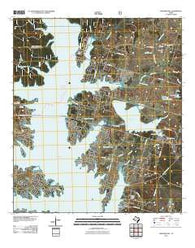 Shepard Hill Texas Historical topographic map, 1:24000 scale, 7.5 X 7.5 Minute, Year 2010