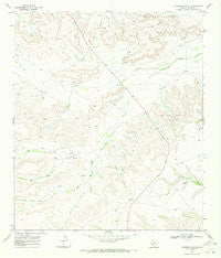 Sherbino Ranch Texas Historical topographic map, 1:24000 scale, 7.5 X 7.5 Minute, Year 1969