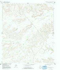 Sherbino Ranch Texas Historical topographic map, 1:24000 scale, 7.5 X 7.5 Minute, Year 1969