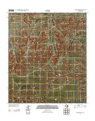 Sherbino Mesa Texas Historical topographic map, 1:24000 scale, 7.5 X 7.5 Minute, Year 2012
