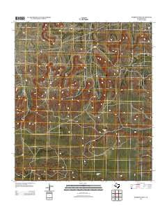 Sherbino Mesa Texas Historical topographic map, 1:24000 scale, 7.5 X 7.5 Minute, Year 2012