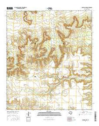 Sherbino Mesa Texas Current topographic map, 1:24000 scale, 7.5 X 7.5 Minute, Year 2016