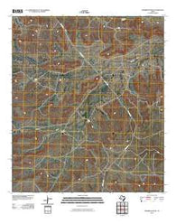 Sherbino Ranch Texas Historical topographic map, 1:24000 scale, 7.5 X 7.5 Minute, Year 2010