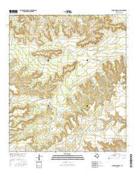 Sherbino Ranch Texas Current topographic map, 1:24000 scale, 7.5 X 7.5 Minute, Year 2016