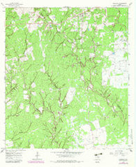 Sheridan Texas Historical topographic map, 1:24000 scale, 7.5 X 7.5 Minute, Year 1965