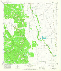 Sheridan NE Texas Historical topographic map, 1:24000 scale, 7.5 X 7.5 Minute, Year 1965