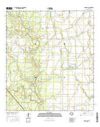 Sheridan NE Texas Current topographic map, 1:24000 scale, 7.5 X 7.5 Minute, Year 2016
