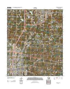 Sherman Texas Historical topographic map, 1:24000 scale, 7.5 X 7.5 Minute, Year 2013