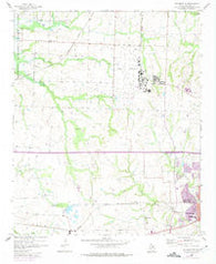Sherman NW Texas Historical topographic map, 1:24000 scale, 7.5 X 7.5 Minute, Year 1958