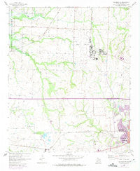 Sherman NW Texas Historical topographic map, 1:24000 scale, 7.5 X 7.5 Minute, Year 1958