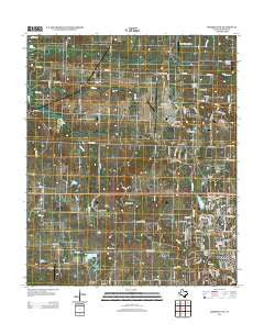 Sherman NW Texas Historical topographic map, 1:24000 scale, 7.5 X 7.5 Minute, Year 2013