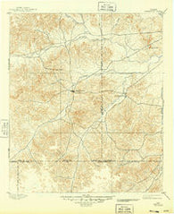 Sherwood Texas Historical topographic map, 1:125000 scale, 30 X 30 Minute, Year 1895