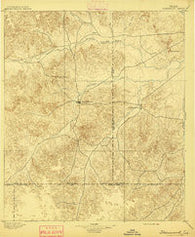 Sherwood Texas Historical topographic map, 1:125000 scale, 30 X 30 Minute, Year 1895