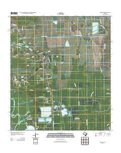 Shiloh Texas Historical topographic map, 1:24000 scale, 7.5 X 7.5 Minute, Year 2013