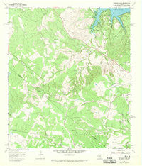 Shingle Hills Texas Historical topographic map, 1:24000 scale, 7.5 X 7.5 Minute, Year 1967