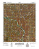 Shinnery Creek Texas Historical topographic map, 1:24000 scale, 7.5 X 7.5 Minute, Year 2010